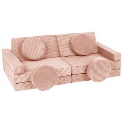 Canapé modulaire multifonctionnel de blocs en mousse pour les enfants 